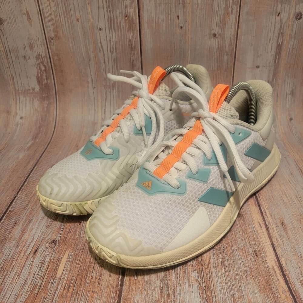 Adidas Solematch Control Womens Multicolor Lace Up Tennis Shoes Size 8.5